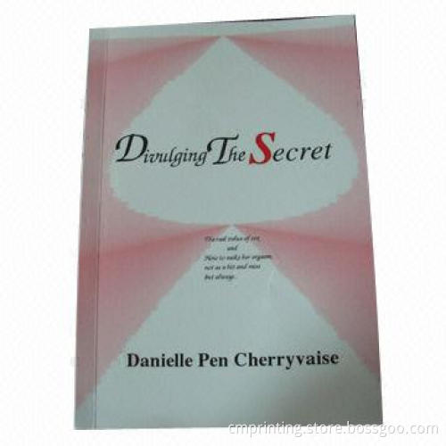 Softcover Book Printing, black only, 100gsm offset paper.